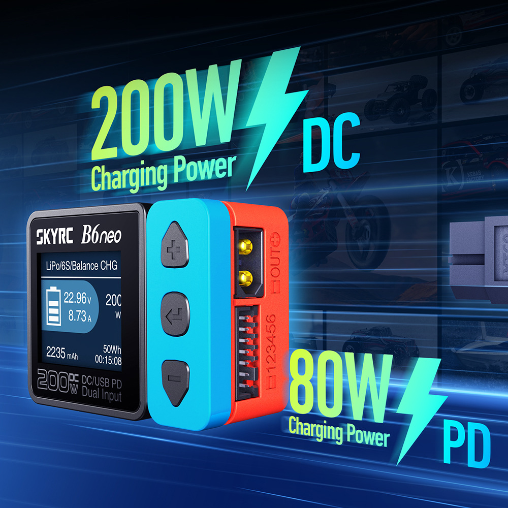Chargeur intelligent SkyRC B6  - Skyrc B6 Neo Smart Charger avis et prix